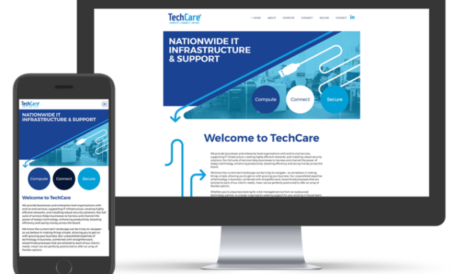 IT Experts TechCare Unveil Fresh New Brand