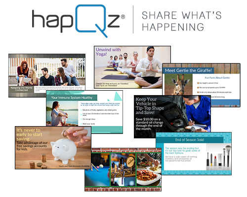 ‘HAPQZ’ MAKES DIGITAL DISPLAY SOFTWARE SIMPLE AND AFFORDABLE