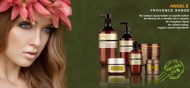 Haircare the natural way with Angel en Provence