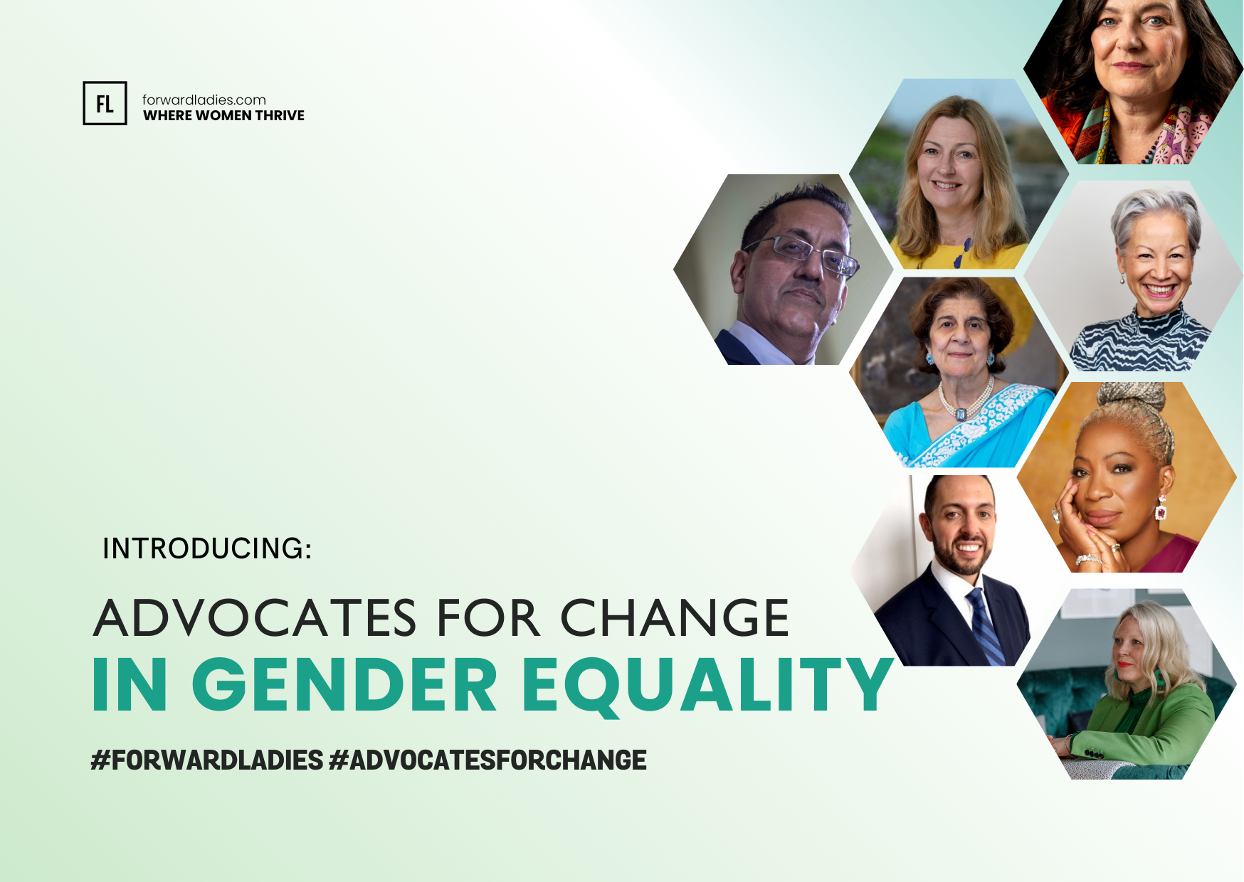 Forward Ladies Launches Inaugural List of Advocates for Change in Gender Equality