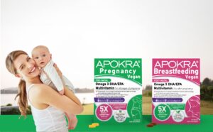 Apokra Launches New Pre- and Postnatal Supplements For Every Stage of Pregnancy & for after childbirth