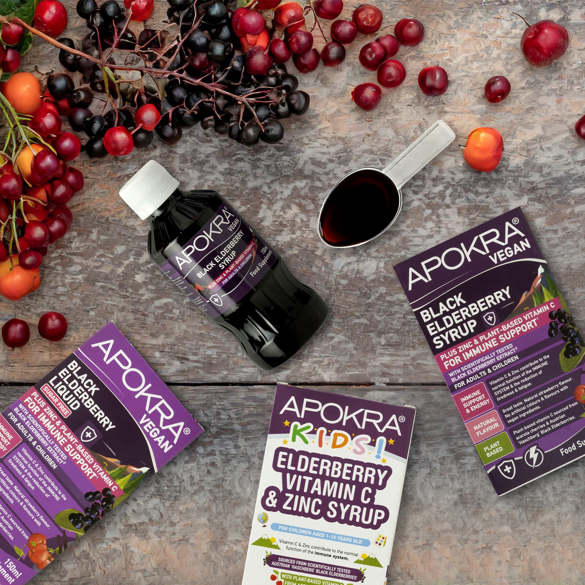 APOKRA Introduces the Perfect Travel Companion: Natural Elderberry Syrup with Zinc for Immune Support, Scientifically Proven in Air Travel Study