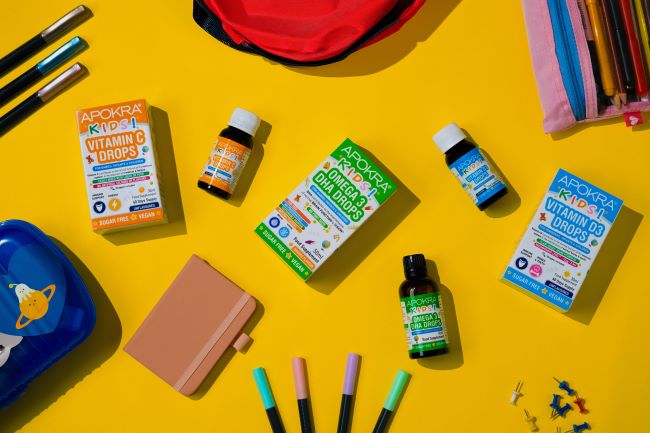 APOKRA’s Complete Vitamin Range: The Essential Yet Ethical Supplements for Kids Returning to School