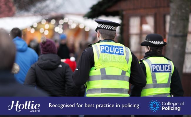 HollieGuard App Recognised as Best Practice in Police Forces Across the UK